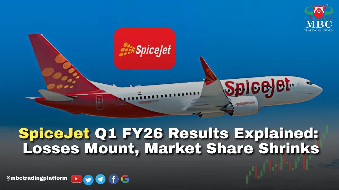 SpiceJet Q1 FY26 Results Explained: Losses Mount, Market Share Shrinks
